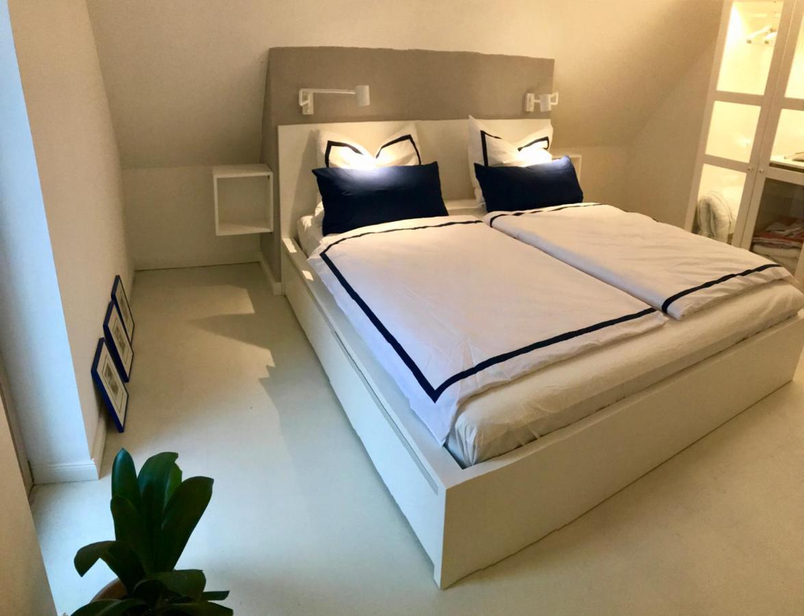 Moorblick! Grosse Dachwohnung Mit Kamin Und Sauna Leck エクステリア 写真