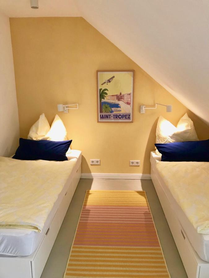 Moorblick! Grosse Dachwohnung Mit Kamin Und Sauna Leck エクステリア 写真